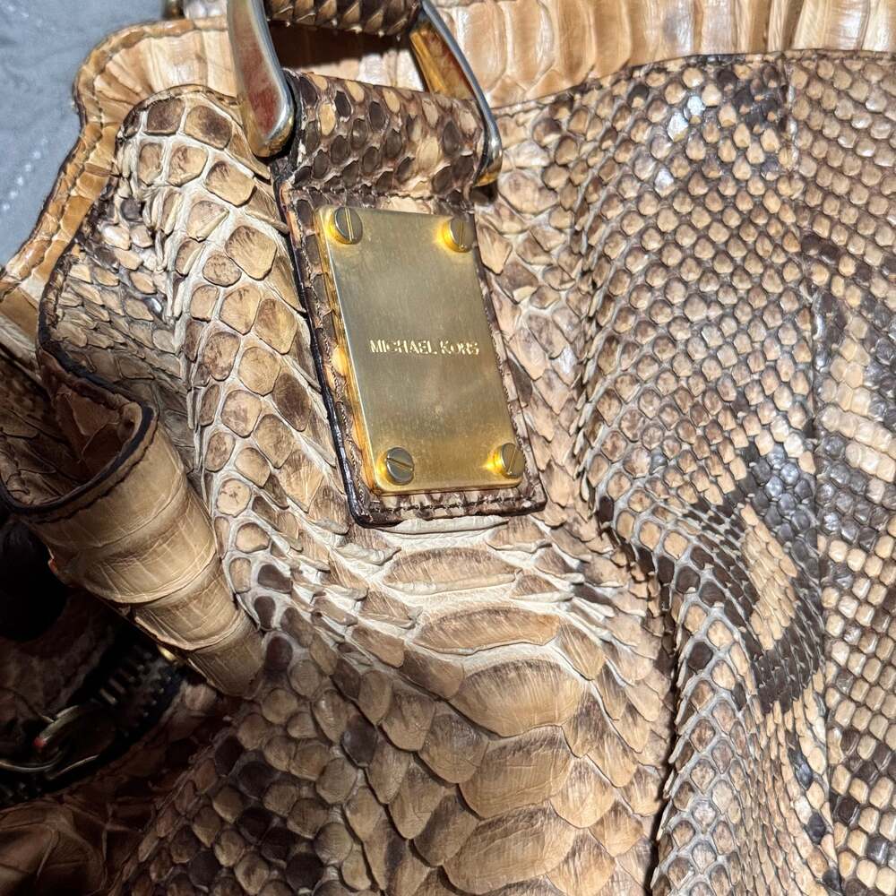Michael Kors Collection Genuine Python Rehearsal … - image 2